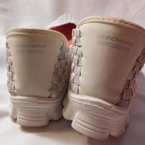 Skechers EZ Flex 2 Iridescent Slip-On Shoes Memory Foam Woman's Size 9.5 - Picture 3 of 11